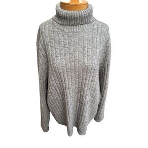 Express Turtleneck Ribbed Sweater Size XL